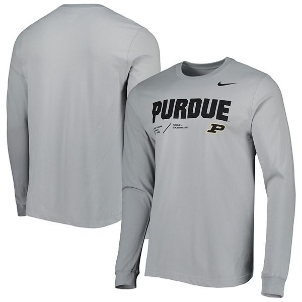 Men's Nike Black Purdue Boilermakers Big & Tall Velocity Space-Dye  Performance T-Shirt