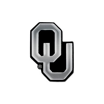 WinCraft Oklahoma Sooners Team Chrome Car Emblem