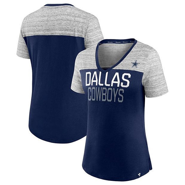 Dallas Cowboys Plus Size Womens Dresses V-neck Short Sleeve Dress