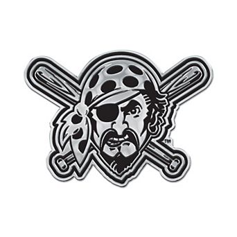 WinCraft Pittsburgh Pirates Chrome Auto Emblem