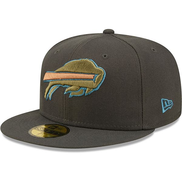 Men's New Era Gold Buffalo Bills Color Pack 59FIFTY Fitted Hat