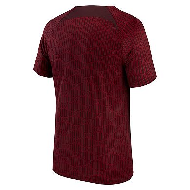 Men's Nike Burgundy Liverpool 2022/23 Pre-Match Top