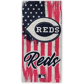 WinCraft Cincinnati Reds 60'' x 30'' Patriotic Spectra Beach Towel