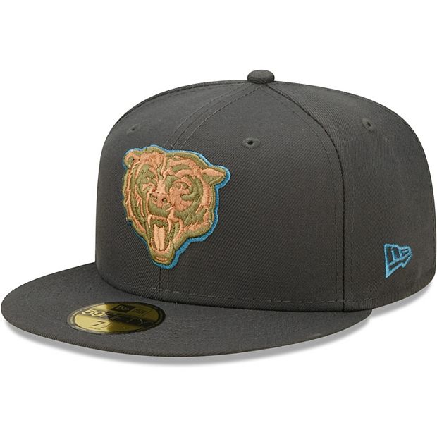 Men's New Era Gray Chicago Bears Color Pack 59FIFTY Fitted Hat