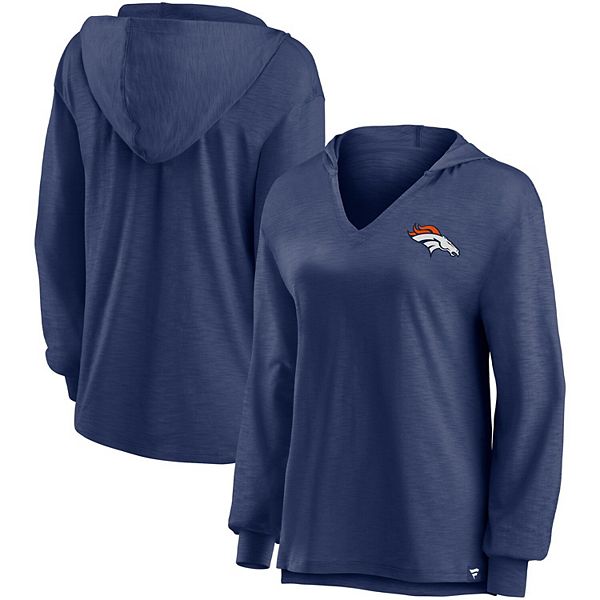 Women's Fanatics Branded Navy Denver Broncos Jumper V-Neck