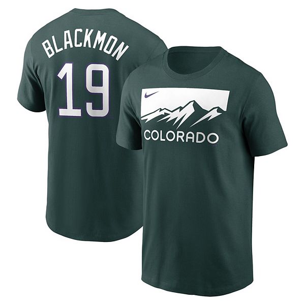 Men's Nike Charlie Blackmon Green Colorado Rockies 2022 City Connect Name &  Number T-Shirt