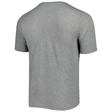 Men's New Era Heathered Gray New Orleans Saints Combine Authentic Red Zone T-Shirt