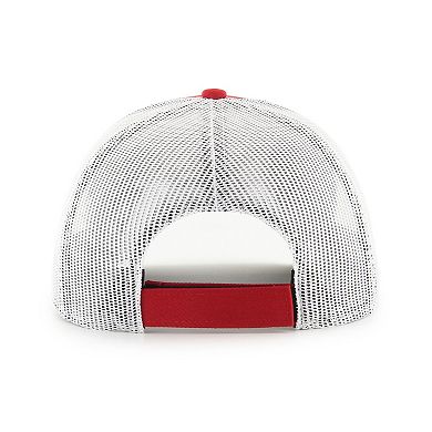 Youth '47 Red/White Tampa Bay Buccaneers Trucker Snapback Hat