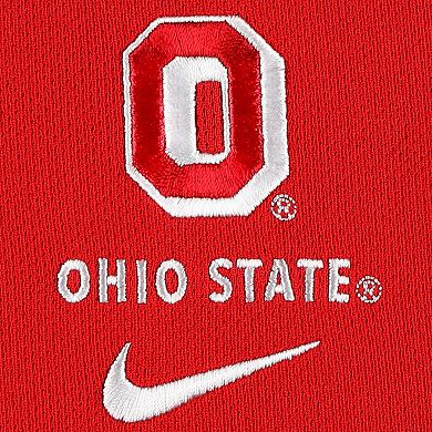 Men's Nike Scarlet Ohio State Buckeyes UV Performance Polo
