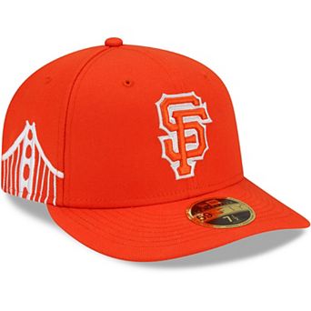 Men's New Era Orange San Francisco Giants City Connect Low Profile 59FIFTY Fitted Hat
