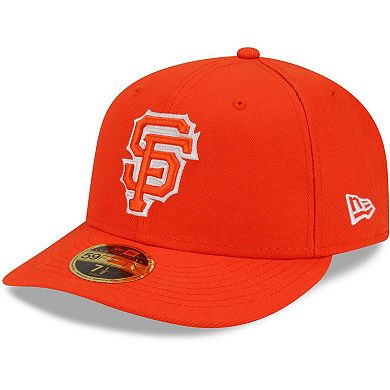 Men's New Era Orange San Francisco Giants City Connect Low Profile 59FIFTY Fitted Hat