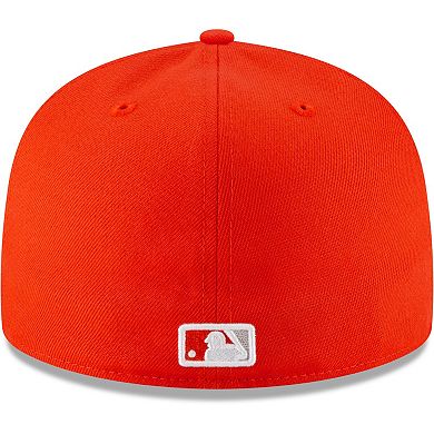 Men's New Era Orange San Francisco Giants City Connect Low Profile 59FIFTY Fitted Hat