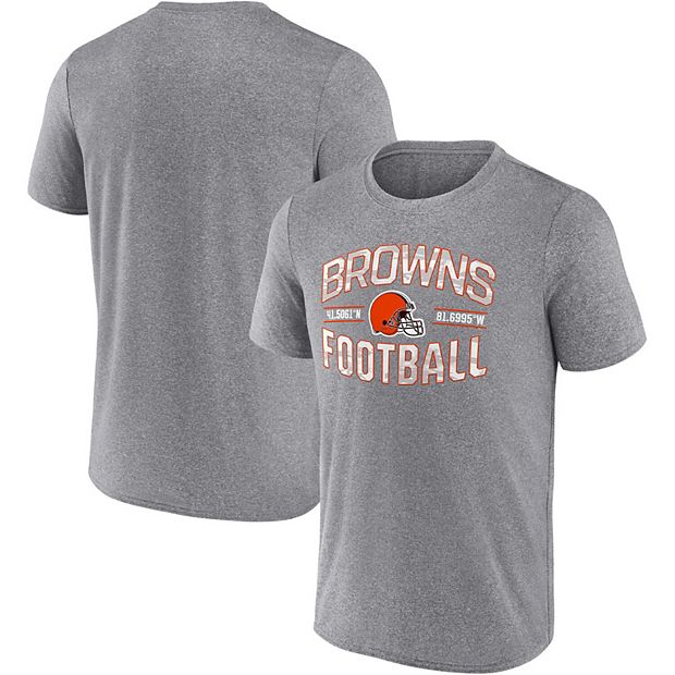 Women's Fanatics Branded Heathered Gray Cleveland Browns Historic