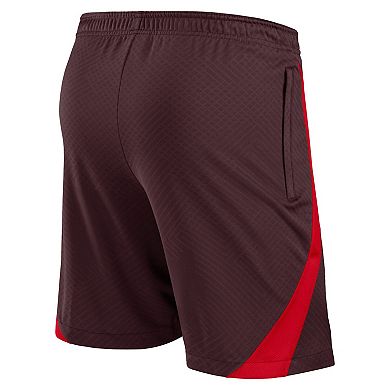 Youth Nike Red Liverpool Club Strike Performance Shorts