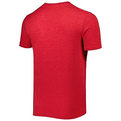 Men's New Era Heathered Red Tampa Bay Buccaneers Training Collection T-Shirt