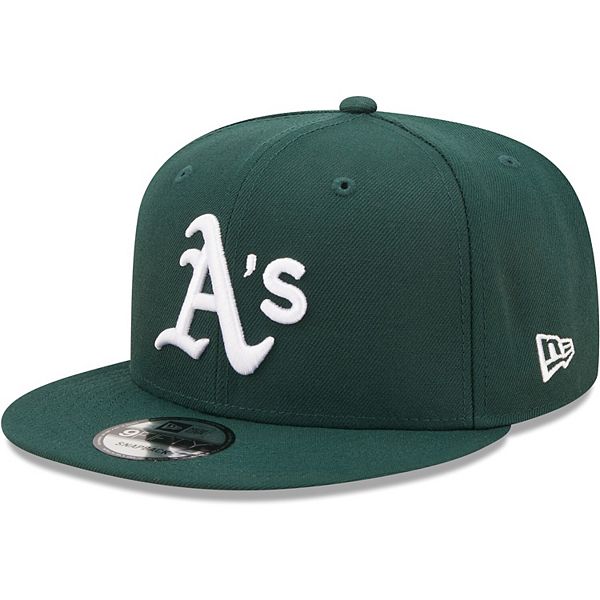 Men's New Era Green Oakland Athletics Primary Logo 9FIFTY Snapback Hat