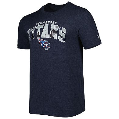 Men's New Era Heathered Navy Tennessee Titans Training Collection T-Shirt