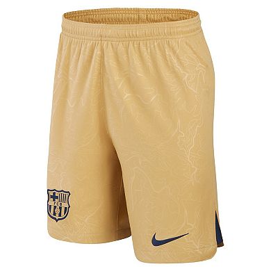 Men's Nike Gold Barcelona Performance Stadium Shorts