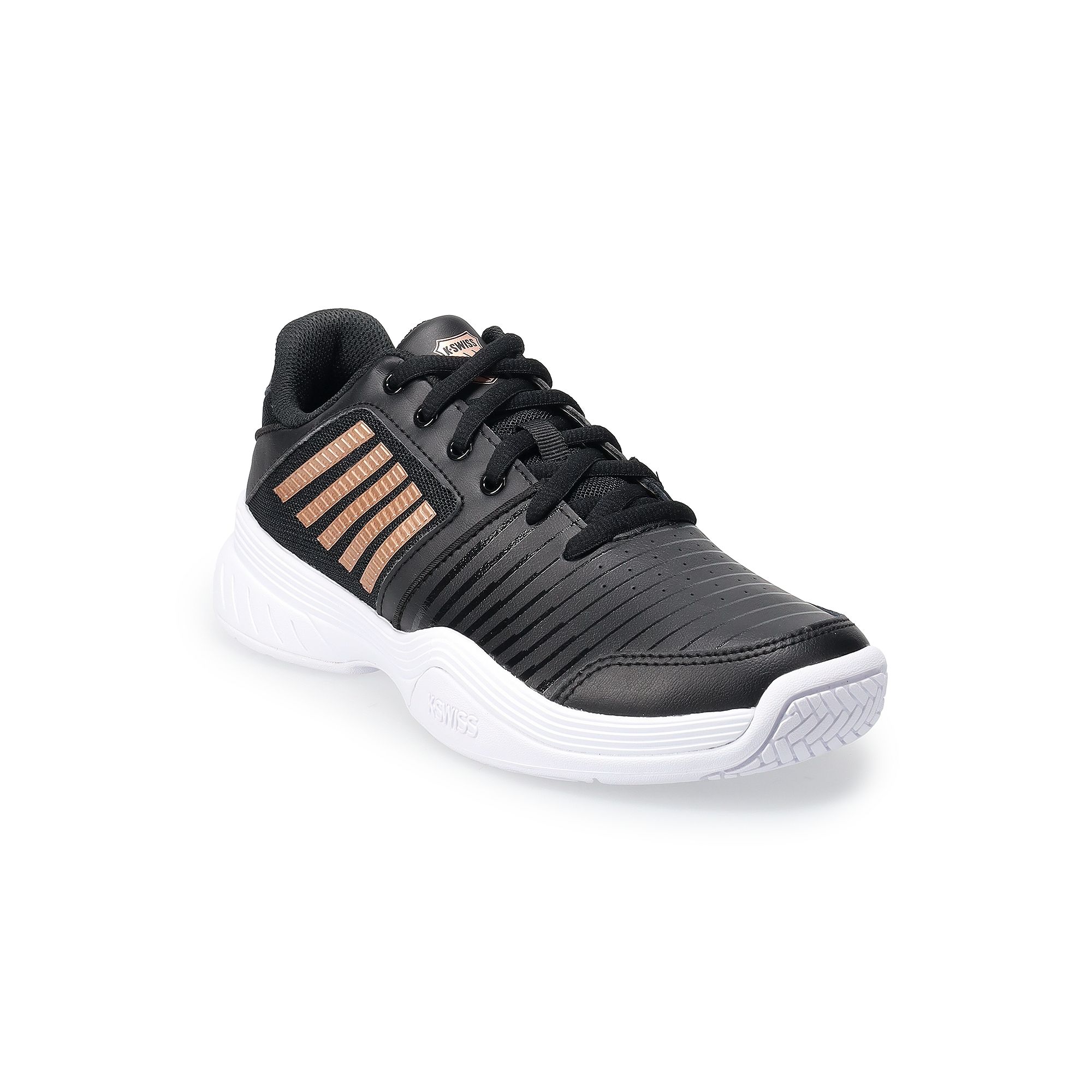 K-Swiss® Court Express Womens Tennis Shoes, Size: 5 Medium, Black White R