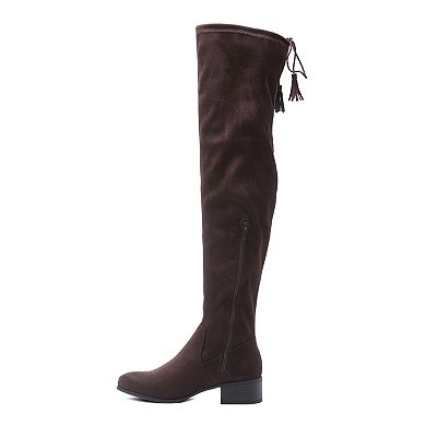 London Rag Nople Women's Knee-High Boots