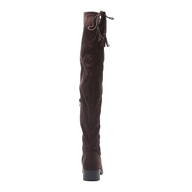 London Rag Nople Women's Knee-High Boots