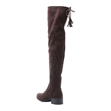 London Rag Nople Women's Knee-High Boots