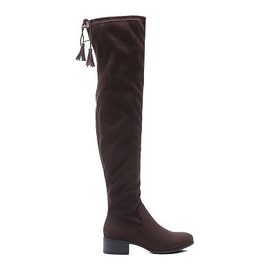 London Rag Nople Women's Knee-High Boots