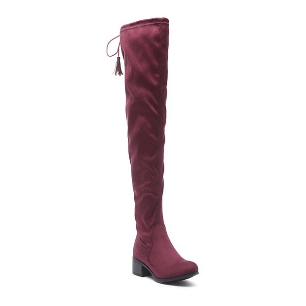 Kohls thigh 2025 high boots