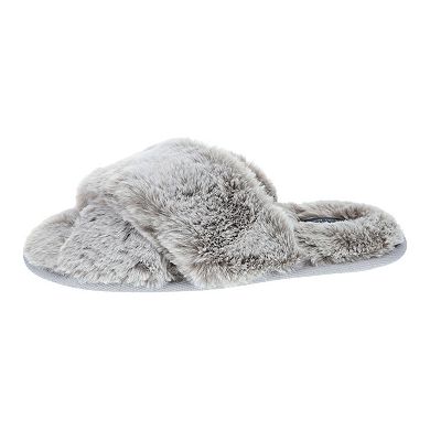 Rachel Rachel Roy Cody Women's Faux-Fur Crossband Slippers