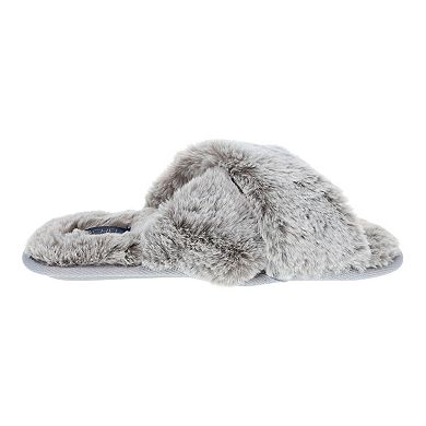 Rachel Rachel Roy Cody Women's Faux-Fur Crossband Slippers