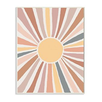 Stupell Home Decor Southwestern Desert Sun Plaque Wall Art