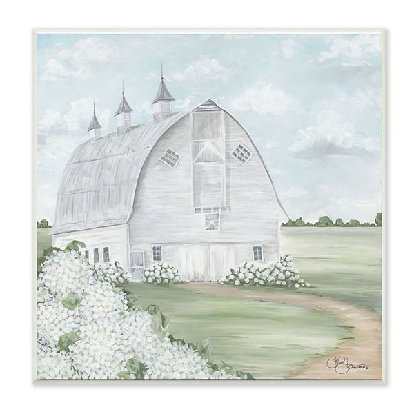 Stupell Home Decor Soft Country Barn Plaque Wall Art