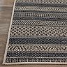 World Rug Gallery Contemporary Geometric Indoor Outdoor Area Rug