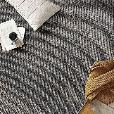 World Rug Gallery Contemporary Abstract Indoor Outdoor Area Rug