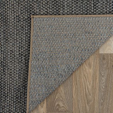 World Rug Gallery Contemporary Abstract Indoor Outdoor Area Rug