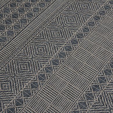 World Rug Gallery Geometric Bohemian Indoor Outdoor Area Rug