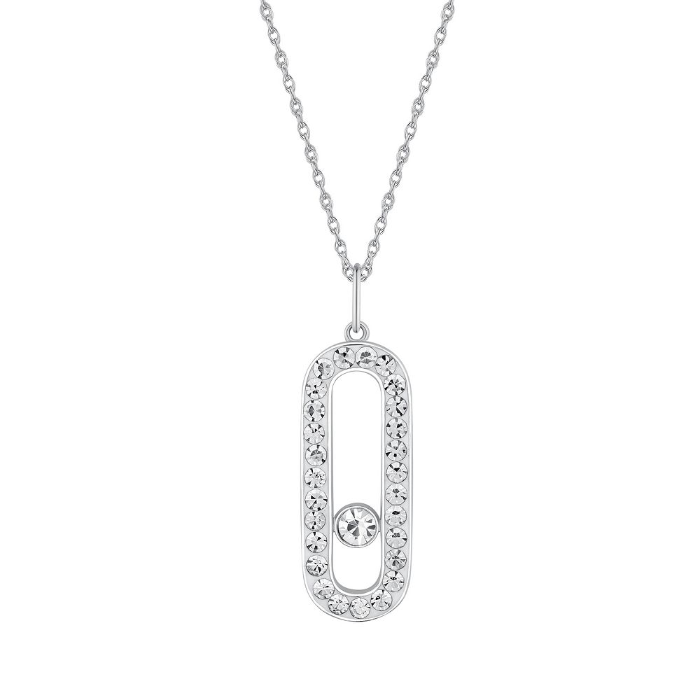 Cristal Oval Necklace