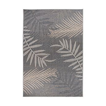 World Rug Gallery Bahama Palm Frond Indoor Outdoor Area Rug