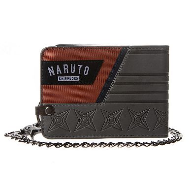 Men's Naruto Chain Bifold Wallet