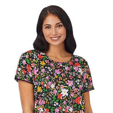 Womens Tops Trendy 2025 Summer Short Sleeve Crew Neck Retro Maple
