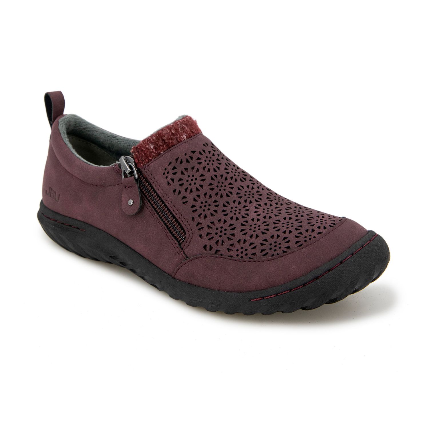 kohls burgundy shoes