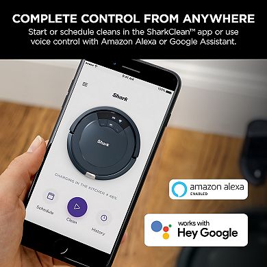 Shark ION Robot Vacuum with Multi-Surface Brushroll, Wi-Fi Connected (RV757)