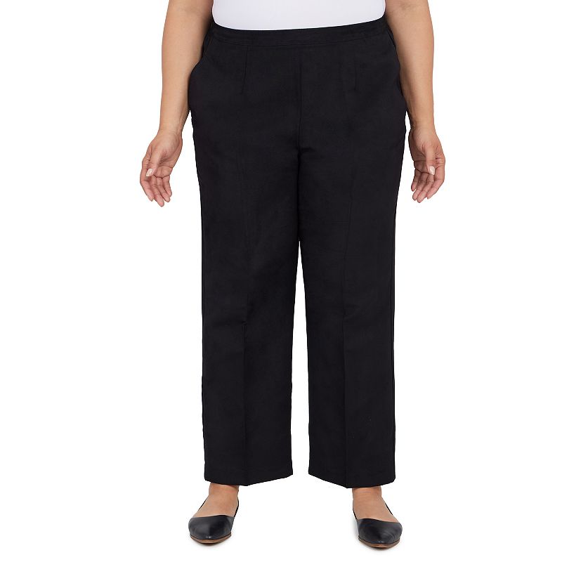Plus Size Alfred Dunner Pull-On Straight-Leg Pants, Womens, Size: 16W Shor