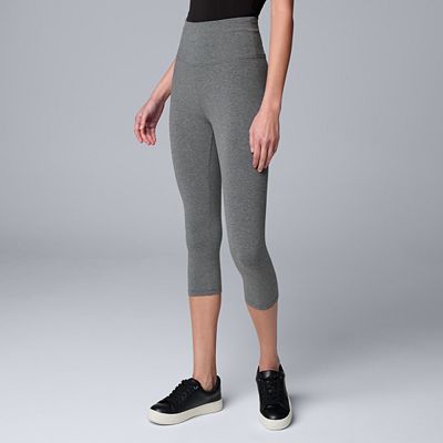 Kohls vera wang leggings capri store