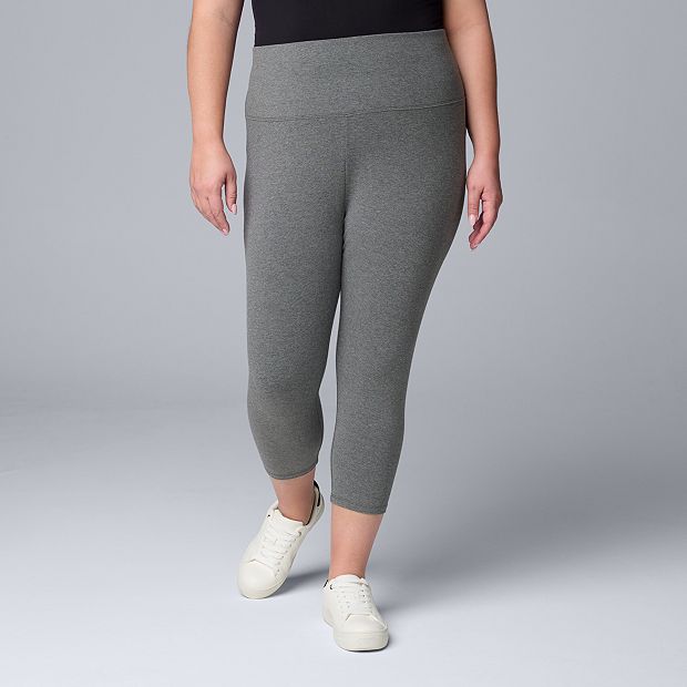 Simply Vera Wang Gray Legging