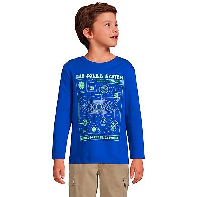 Kids 2-20 Lands' End Kids Long Sleeve Graphic Tee