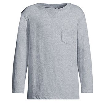 Boys 2-20 Lands' End Long Sleeve Slubbed Tee