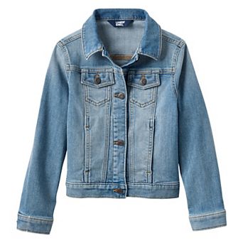 Kids 2-20 Lands' End Midweight Denim Trucker Jacket