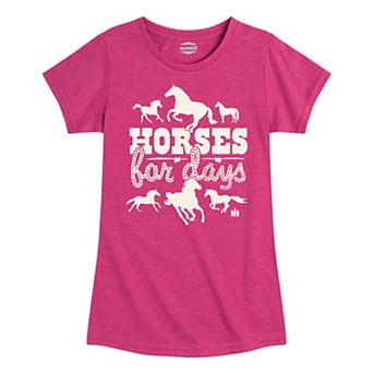 Girls 7-16 Case IH Horses For Days Graphic Graphic Tee
