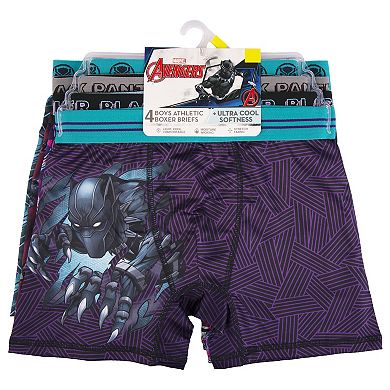 Boys 6-10 Marvel Black Panther 4-Pack Boxer Briefs